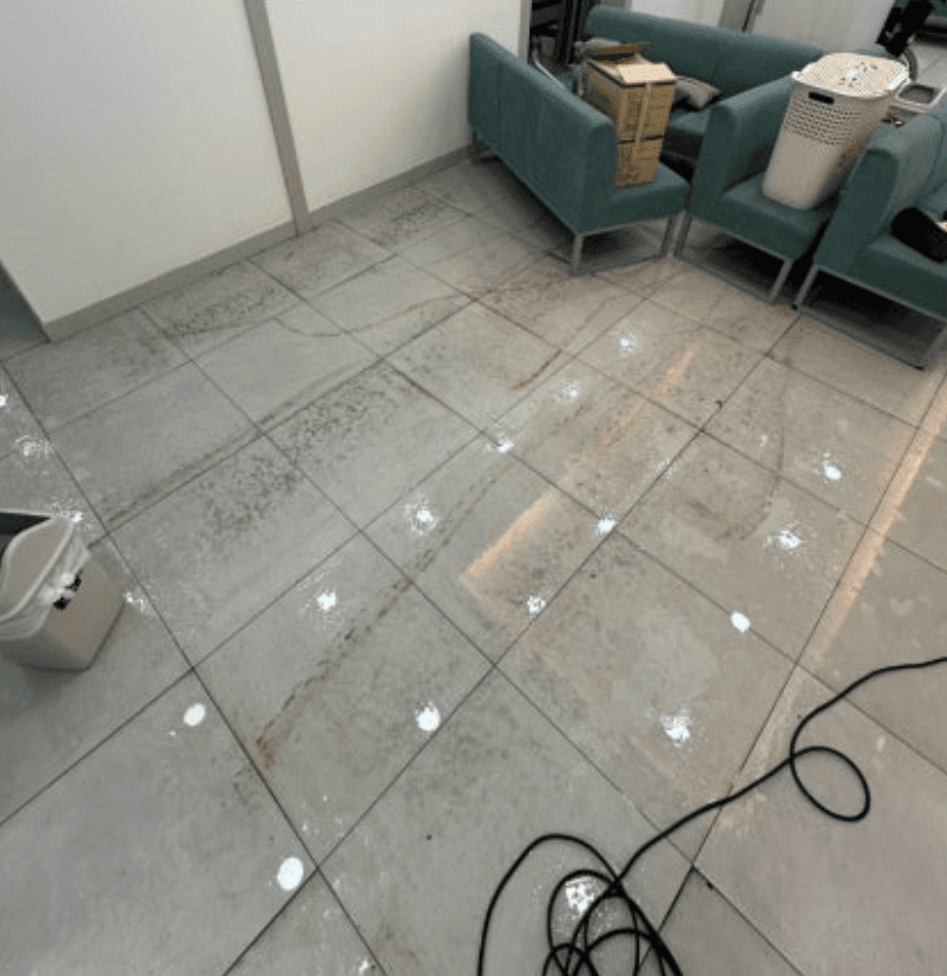 상가청소 — 작업 전