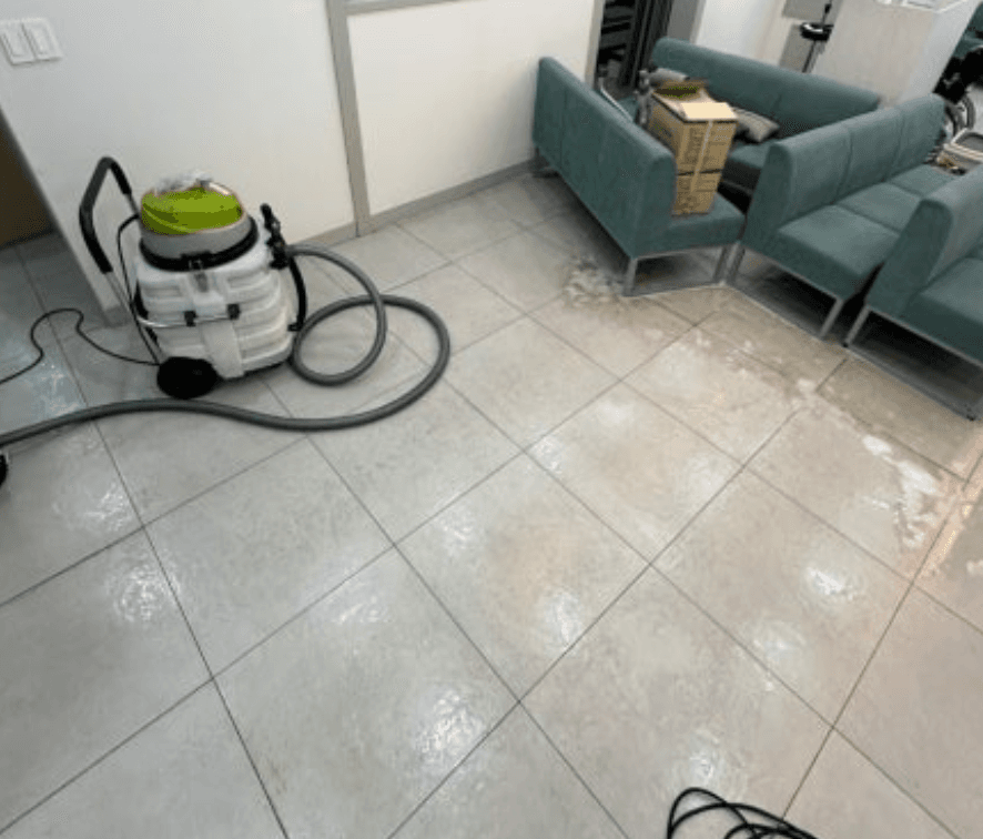 상가청소 — 작업 후